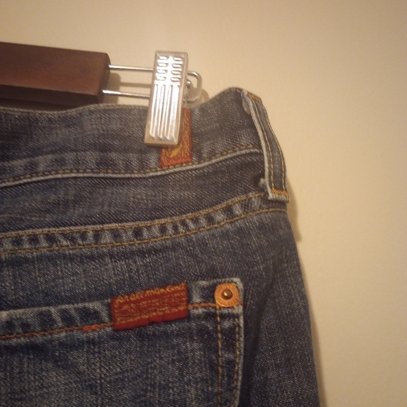 7 for all mankind men's bootcut jeans - Picture 5 of 11